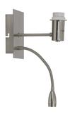 Nickel Satin Wall Light with LEDFlex