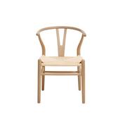 Leahy Wishbone Grey Chair