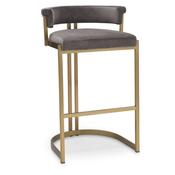 Counter Stool Dante - Savona Grey Velvet