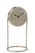 Silver Retro Mantel Clock