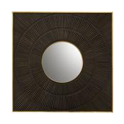 Mango Wood Wall Mirror - 102cm x 102cm