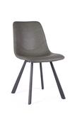 Green PU Leather Dining Chair