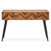 Romy 2 Drawer Mango Wood Console Table image