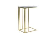 Roisin Green Marble &amp;amp; Antique Bronze Side Table image
