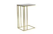 Roisin Brown Marble &amp;amp; Antique Bronze Side Table image