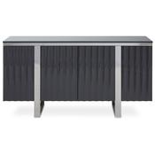 Sideboard Grey Gloss Finish - Geno Range image