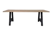 Tavolo - Solid Oak Waved Edge Dining Table image