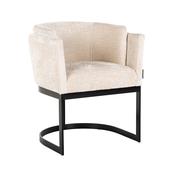 White Chenille Chair image