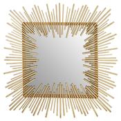 Sunburst Wall Mirror - Gold image