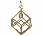 Hanging Lamp (Small Gold)