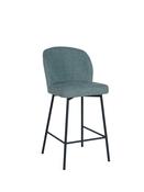 Cara Light Green Fabric Counter Stool - Seat Height 65cm