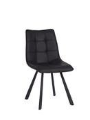 PU Vintage Black Dining Chair image