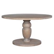 Ella Antique Oak Round Dining Table - Ø140cm image