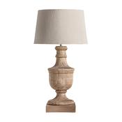 Natural Mango Wood Table Lamp with Shade image