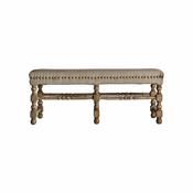 Foot of Bed Stool - Mango Wood