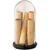 Bell Jar Ornament with Paper Parchment- Large