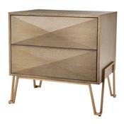 Bedside Table  Highland - Washed Oak Veneer image