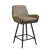 Linsey Swivel Counter Stool - Stone Chenille image