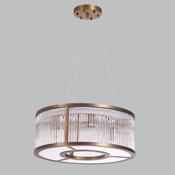 Dusk Diameter 50cm Antique Brass Finish Pendant