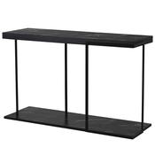 Sienna Black Faux Marble Console Table image