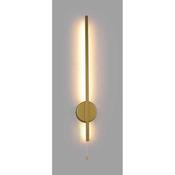 Gold LED Wall Light - Large