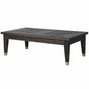 Nova Brushed Elm and Copper Coffee Table image