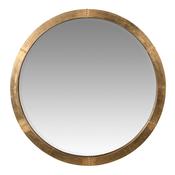 Gold Foil Round Wall Mirror - 91.5cm image