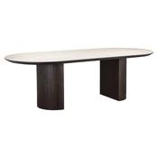 Riana Dining Table 240cm - Brown image