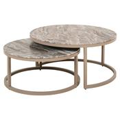 Fardella  Nest of Coffee Table Set of 2 - Marble Top image