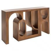 Lazair Console Table - Brushed Gold image
