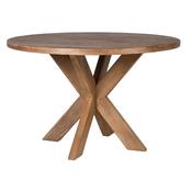 Wicklow Recycled Elm Round Dining Table -119cm image