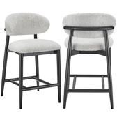 Dover Counter Stool (Cream Fabric) image