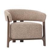 Harrison Lounge Chair (Brown Tweed) image