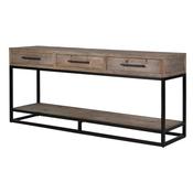 Kerry Farmhouse 3-Drawer Console Table image