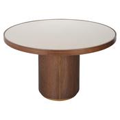 Wren Round Dining Table Including Glass - 130cm image
