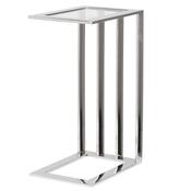 Glass &amp;amp; Chrome Sofa Table
