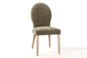 Wren Dining Chair - Green Fabric image