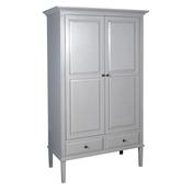 Toulouse Grey Double Wardrobe