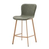 Liora Counter Stool - PU Vintage Green image