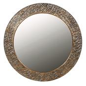 Aurelia Round Gold Mirror – 80 cm image
