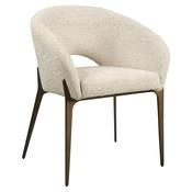 Blair Dining Chair -natural linear Fabric image