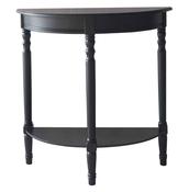 Glen Half Moon  Console Table - Black image
