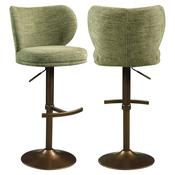Aster Swivel Bar Stool - Pisatche Softweave image