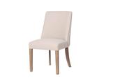 Rosie Beige Linen Dining Chair image