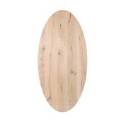 Oval Custom Dining Table - Square Edge image