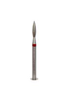 Diamond Cuticle Bit FLAME RED 2.1mm (long)