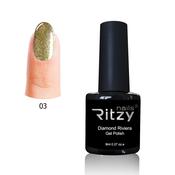 DIAMOND RIVIERA Gel Polish Light Gold 03(tpo free)