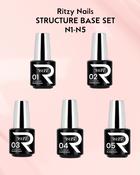 STRUCTURE Rubber Base set 1 (N1-N5)