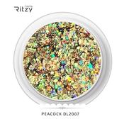 PEACOCK glitter DL2007
