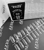 Soft Gel Nail Tips SALON SQUARE 03 (240pcs)